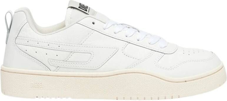 Diesel S-Ukiyo V2 Low Lage sneakers van leer White Heren