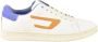 Diesel Leren Sneakers met Rubberen Zool Multicolor Heren - Thumbnail 3