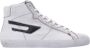 Diesel S leroji Mid Hoge sneakers Leren Sneaker Heren Wit - Thumbnail 2