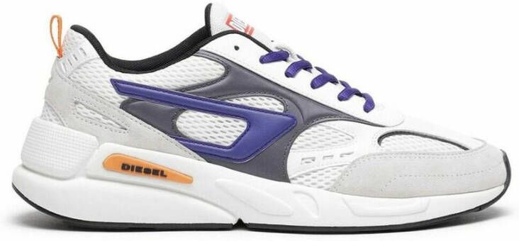 Diesel Zwarte Herensneakers Stijlvol en Comfortabel Zwart Heren