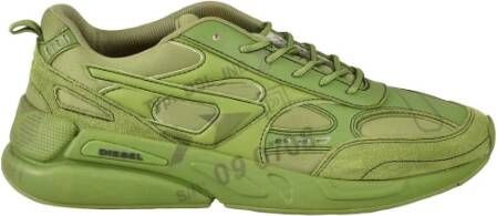 Diesel Casual Sneakers met Rubberen Zool Yellow Heren