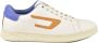 Diesel Witte Leren Sneakers met Veters White Heren - Thumbnail 1