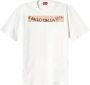 Diesel Witte T-shirt met sloganprint en ronde hals - Thumbnail 1