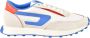 Diesel Witte Blauwe Sneakers voor Heren White Heren - Thumbnail 3