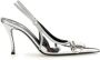 Diesel Zilveren Spiegeleffect Pumps Gray Dames - Thumbnail 14