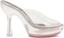 Diesel Zilveren Platform Sandalen met Peep Toe - Thumbnail 1
