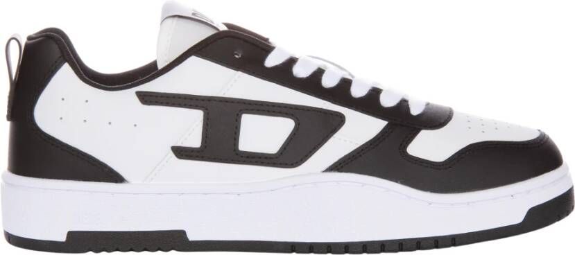 Diesel S-Ukiyo V2 Low-top sneakers with D branding White Heren - Foto 4