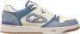 Dior Blauwe en crème lage sneakers - Thumbnail 1