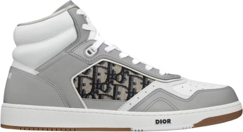 Dior Canvas High-Top Sneakers Multicolor Heren