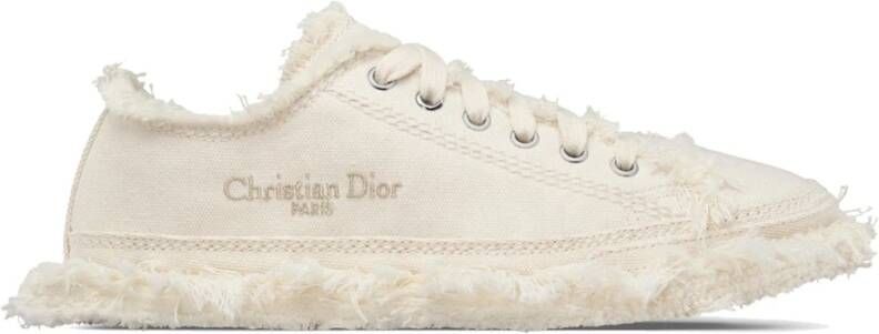Dior Canvas Sneakers Beige Ss22 Beige Dames
