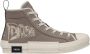 Dior Canvas Sneakers Bruin Aw23 Brown Heren - Thumbnail 1