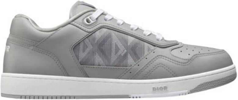 Dior Leren Sneakers met Geperforeerde Details