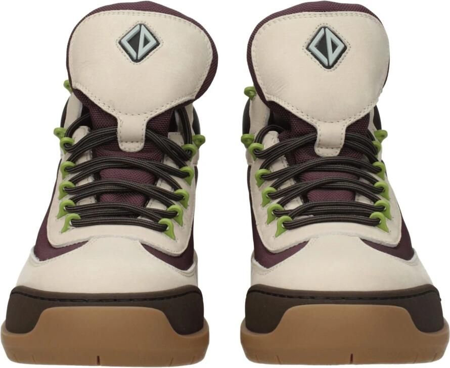 Dior Beige Leren Enkellaarzen Sporty Glam