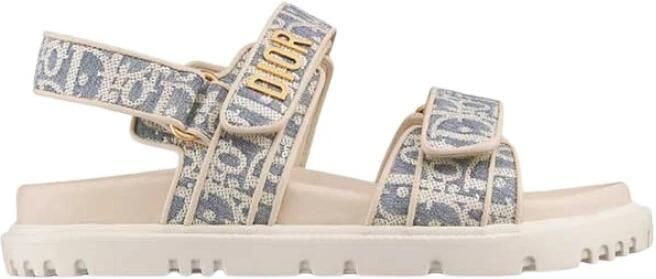 Dior Chambray Blue Sandal