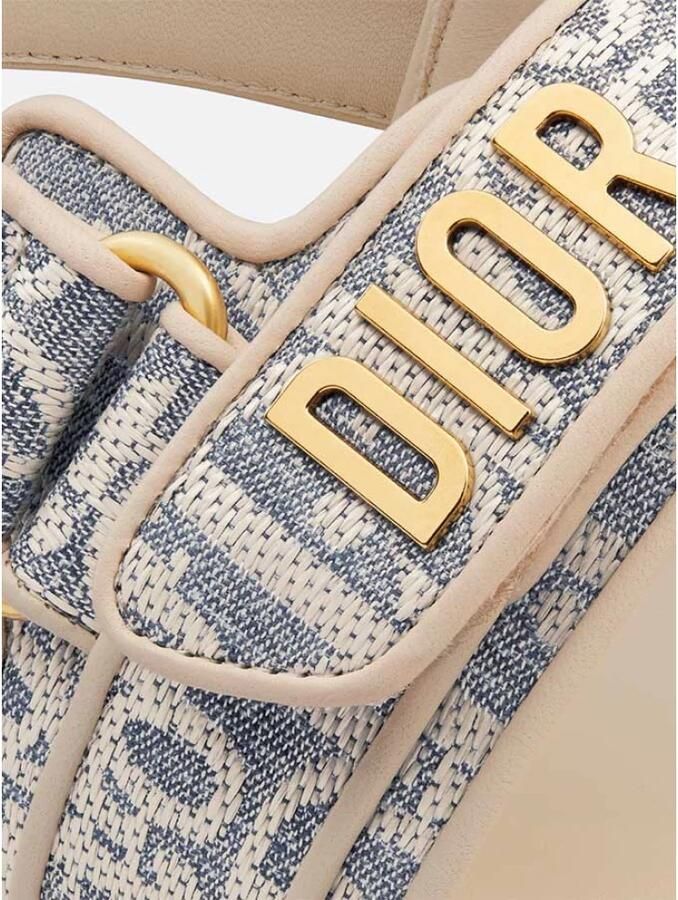 Dior Chambray Blue Sandal - Foto 2