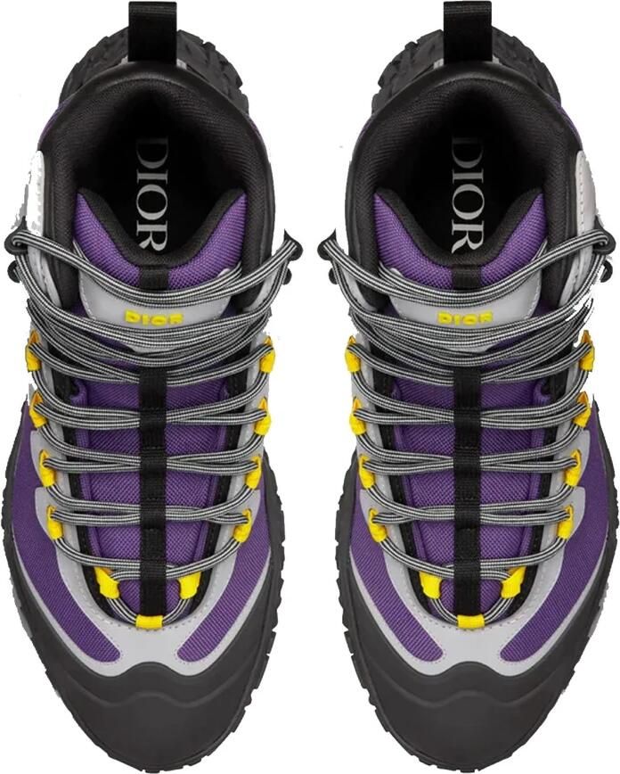 Dior Wandel enkellaarzen met rubberen zool Purple