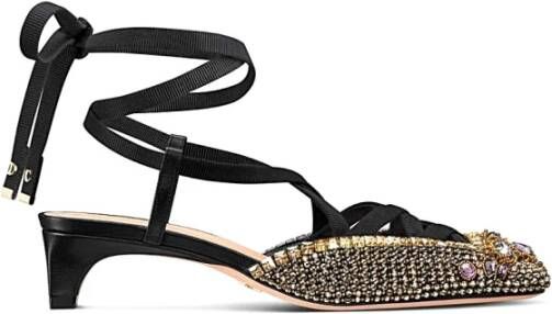Dior Elegante Decollete Schoenen voor Vrouwen Black Dames