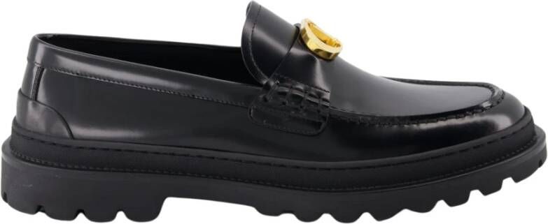 Dior Explorer Loafers Black Heren