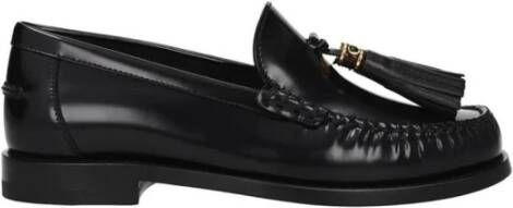 Dior Franje Detail Leren Loafers