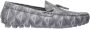 Dior Diamanten Mocassins met Koorddetail Gray Heren - Thumbnail 1