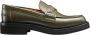 Dior Groene Leren Loafers Stijlvol Comfort - Thumbnail 1