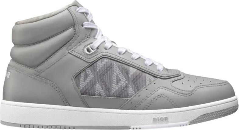 Dior Hoge Diamant Sneakers Gray Heren