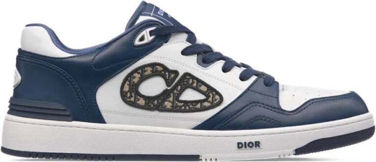 Dior Lage Sneaker Navy Blue White