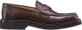 Dior Leren Loafers met Goudkleurig Logo Detail Brown Dames - Thumbnail 1