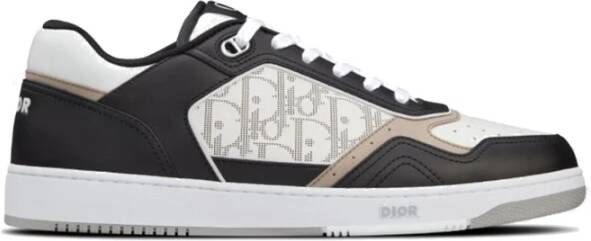 Dior Leren sneakers met iconisch monogram Black Dames