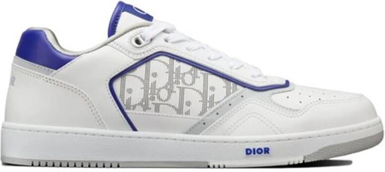 Dior Leren Sneakers met Iconisch Monogram
