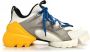 Dior Rubber Dames D-Connect Sneakers Wit Grijs - Thumbnail 1