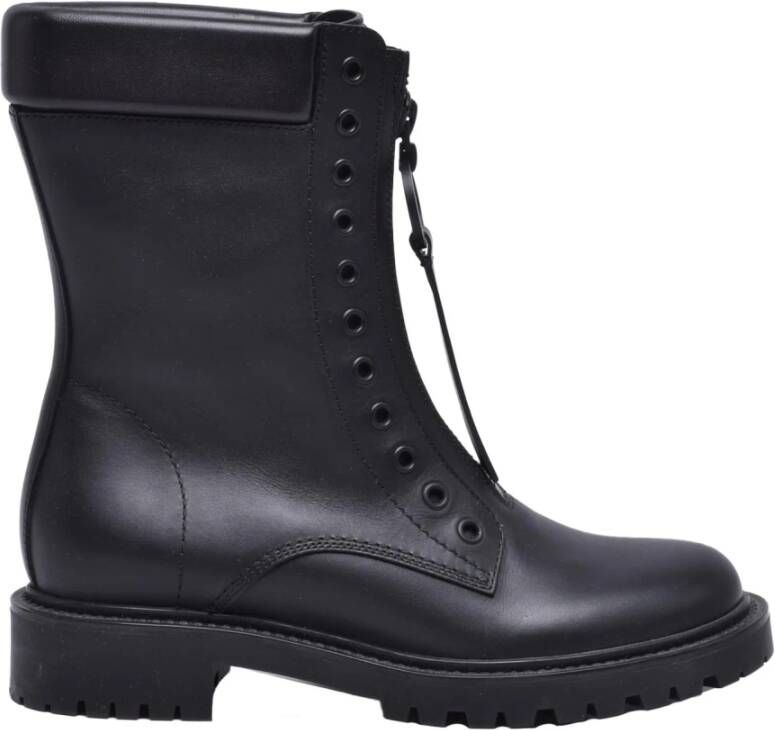 Dior Rubber Enkellaars met ritssluiting