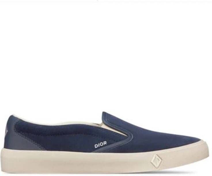 Dior Sneakers Blue Heren