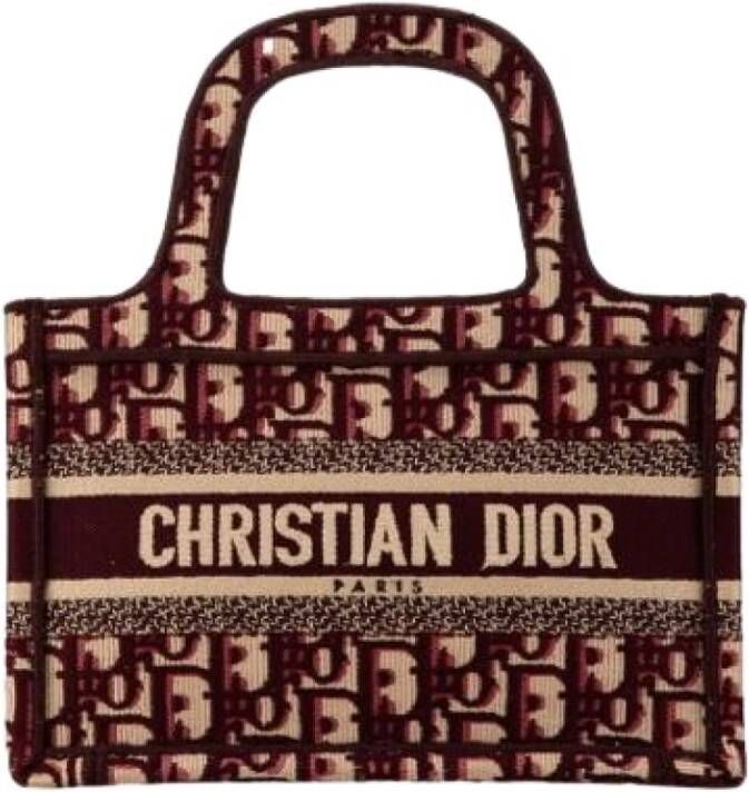 Dior Vintage Pre-owned Book Tote