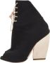 Dior Vintage Pre-owned Canvas boots Black Dames - Thumbnail 1