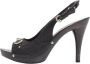 Dior Vintage Pre-owned Canvas sandals Black Dames - Thumbnail 1