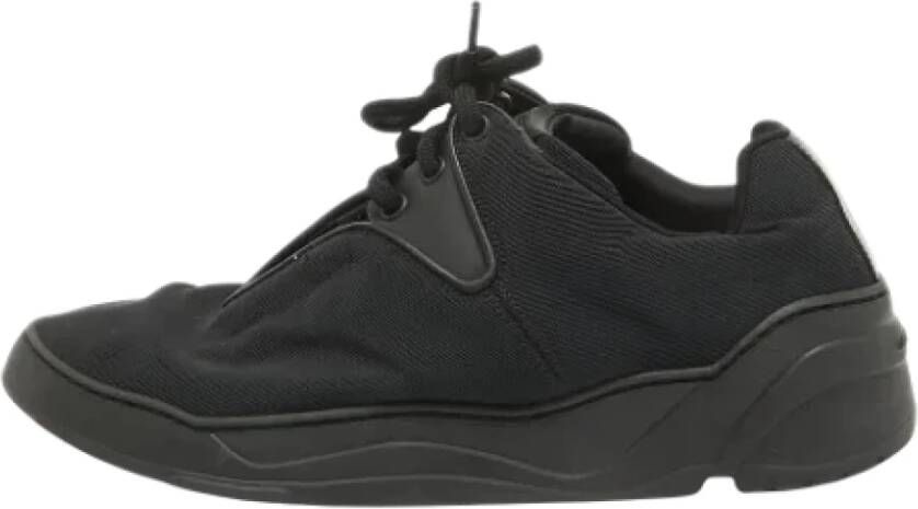 Dior Vintage Pre-owned Canvas sneakers Black Dames