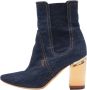 Dior Vintage Pre-owned Denim boots Blue Dames - Thumbnail 1