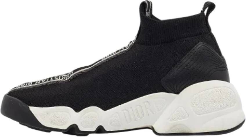 Dior Vintage Pre-owned Fabric sneakers Black Dames