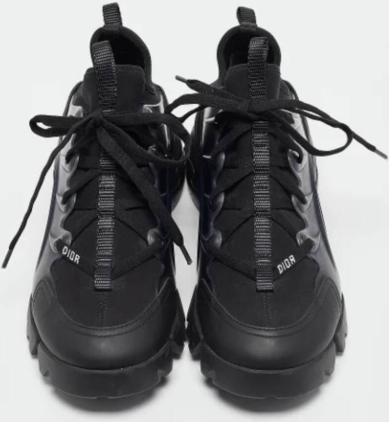 Dior Vintage Pre-owned Fabric sneakers Black Dames