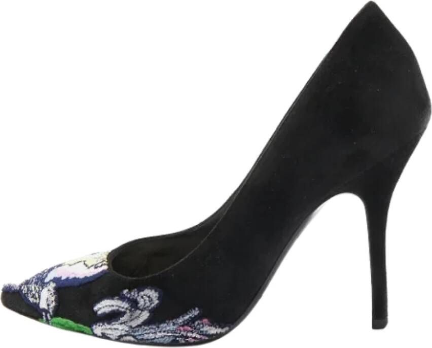 Dior Vintage Pre-owned Fur heels Black Dames