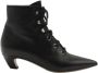 Dior Vintage Pre-owned Leather boots Black Dames - Thumbnail 1