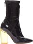 Dior Vintage Pre-owned Leather boots Black Dames - Thumbnail 1