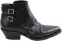 Dior Vintage Pre-owned Leather boots Black Dames - Thumbnail 1
