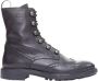 Dior Vintage Pre-owned Leather boots Black Dames - Thumbnail 1