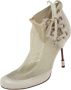 Dior Vintage Pre-owned Leather boots White Dames - Thumbnail 1