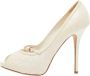 Dior Vintage Pre-owned Leather heels Beige Dames - Thumbnail 1