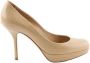 Dior Vintage Pre-owned Leather heels Beige Dames - Thumbnail 1