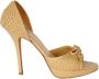 Dior Vintage Pre-owned Leather heels Beige Dames - Thumbnail 1
