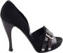Dior Vintage Pre-owned Leather heels Black Dames - Thumbnail 1